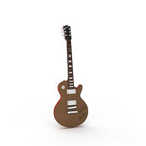 木质吉他3d模型