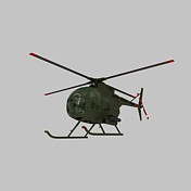 OH6A直升机