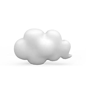 云朵3d模型