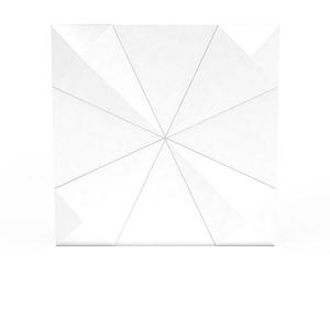 白色地板砖3d模型