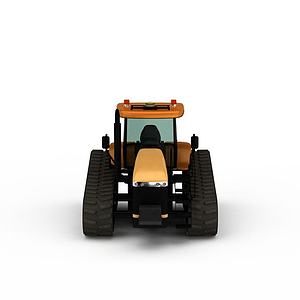 拖拉机3d模型
