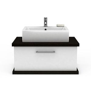 室内洗手池3d模型
