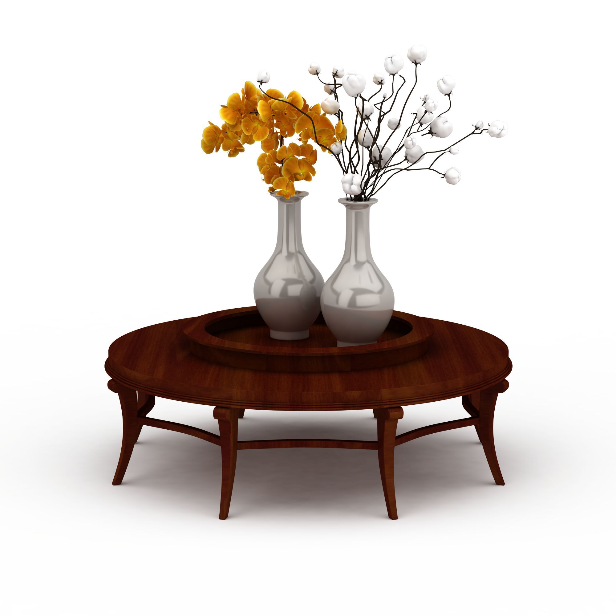 极具品质感的圆形木桌设计：满满的匠心匠意啊 - 普象网