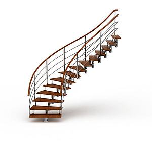 旋转楼梯3d模型