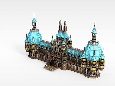 古代建筑3d模型