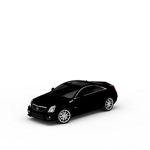 凯迪拉克汽车3d模型
