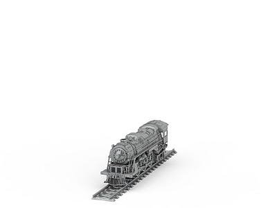 火车头3d模型