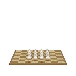 国际象棋3d模型