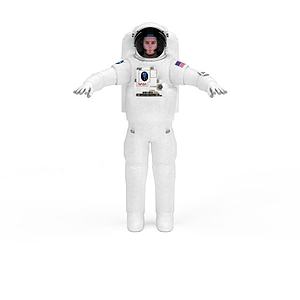 宇航员3d模型
