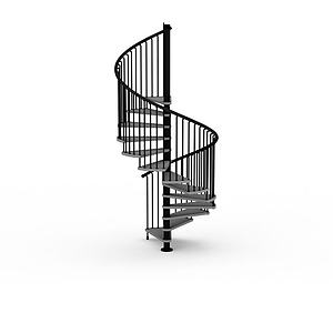 手扶楼梯3d模型