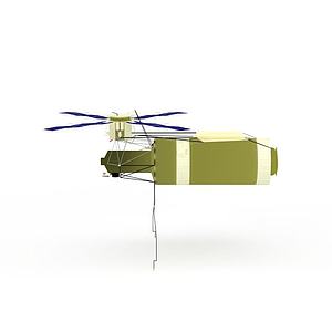 航空飞行器3d模型