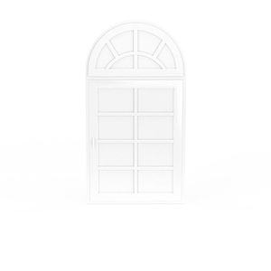 欧式白色门窗3d模型