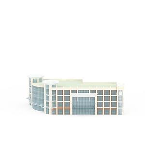 酒店大楼3d模型