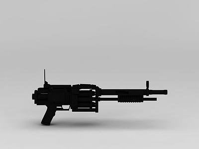 霰弹枪3d模型3d模型