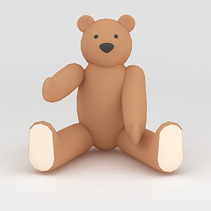 玩偶儿童玩具熊3d模型