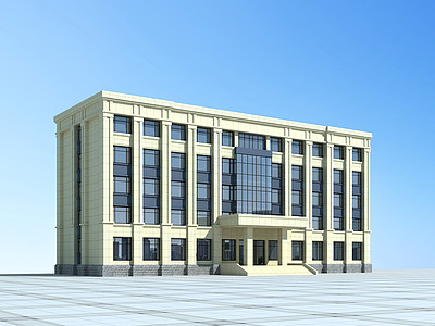 行政办公楼3d模型3d模型