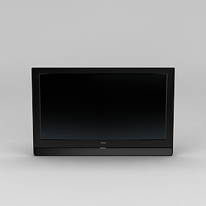 电视液晶屏3d模型