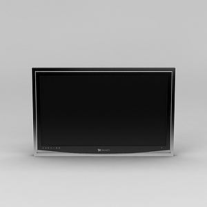 电视显示屏3d模型