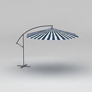 室外遮阳伞3d模型