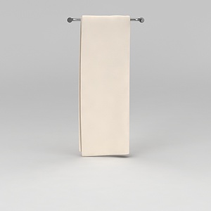 浴室毛巾架3d模型