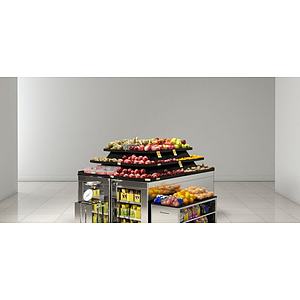 超市货架3d模型