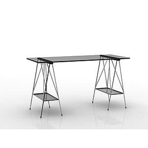 个性高脚桌子3d模型