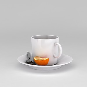 陶瓷咖啡杯3d模型