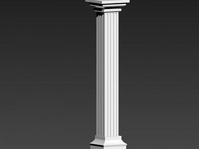 罗马柱3d模型3d模型