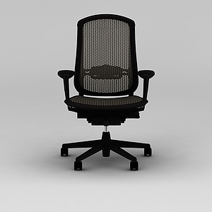 员工办公椅3d模型
