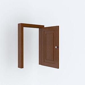 室内木门3d模型