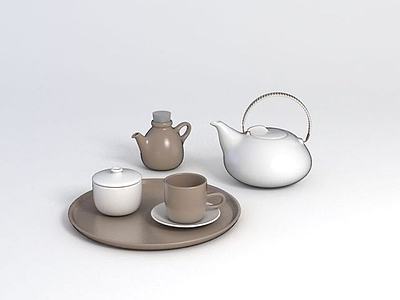 茶具3d模型3d模型