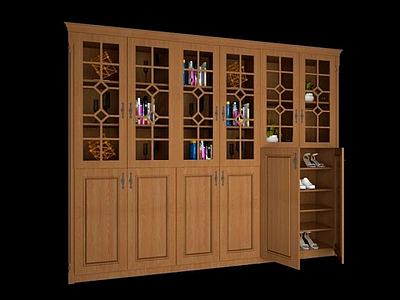 木质装饰柜3d模型3d模型
