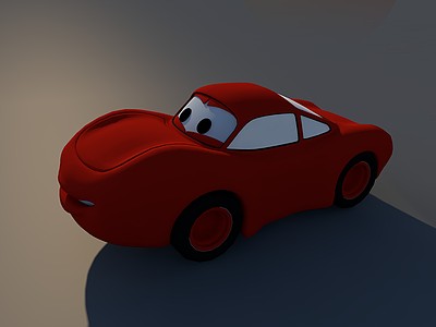 卡通汽车玩具3d模型3d模型