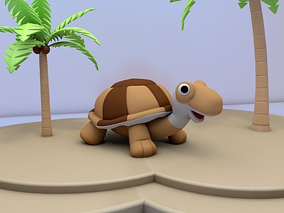 小乌龟3d模型3d模型