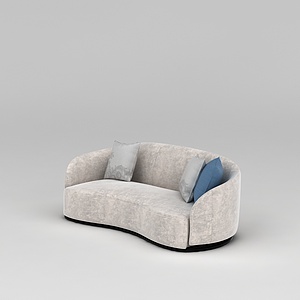 软包沙发3d模型
