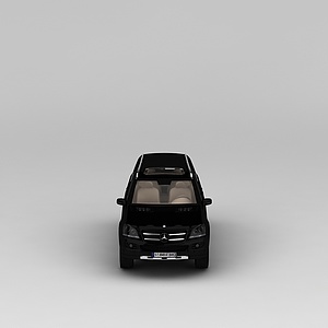 奔驰商务车3d模型