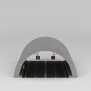 高速路隧道3d模型
