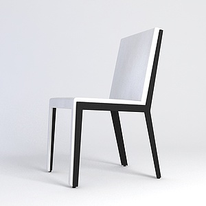简约单椅3d模型