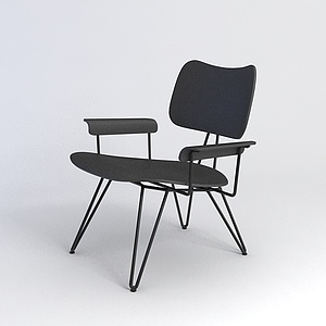 现代简约椅子3d模型