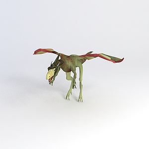 翼龙恐龙3d模型