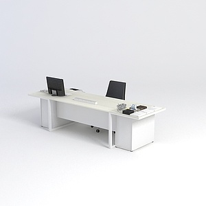 办公桌子3d模型