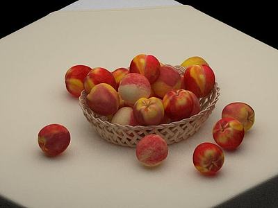 水蜜桃3d模型