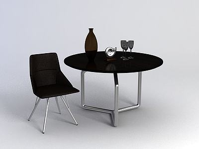 休息桌椅3d模型3d模型