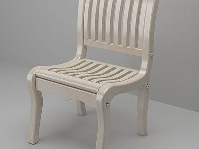 实木椅子3d模型3d模型