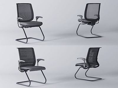 现代简约办公椅3d模型3d模型