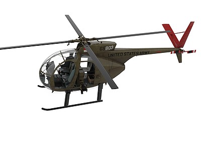 直升飞机3d模型3d模型