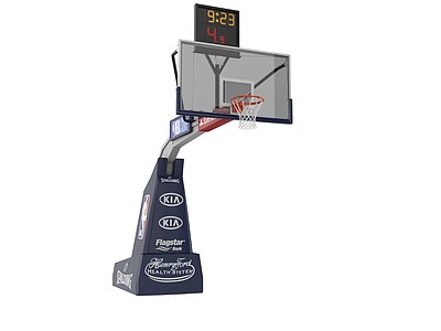 NBA篮球框3d模型3d模型
