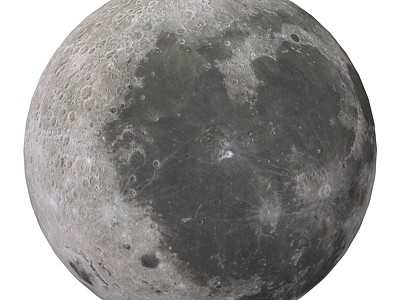 月球3d模型3d模型