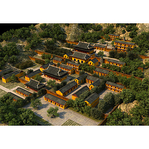 中式古建筑3d模型