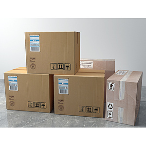 纸箱包装箱3d模型